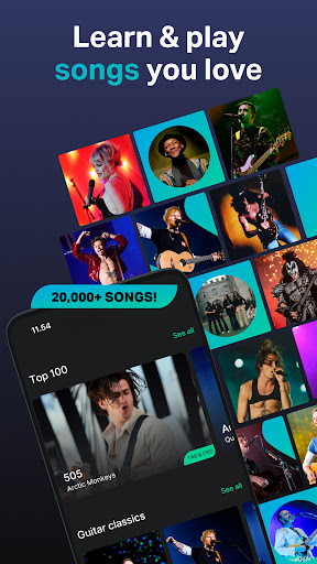 GuitarTuna: Tune & Play Guitar ekran görüntüsü