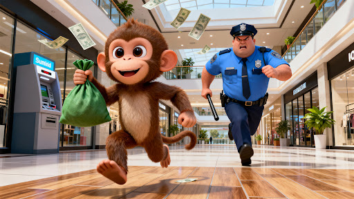Monkey School Prankster Game ekran görüntüsü