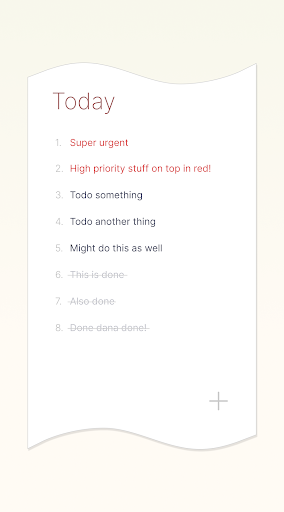 Pentastic - Minimal Todo Lists ekran görüntüsü