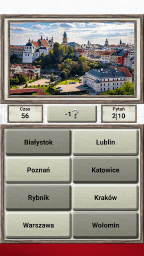 Geografia Polski - Quiz Gra ekran görüntüsü