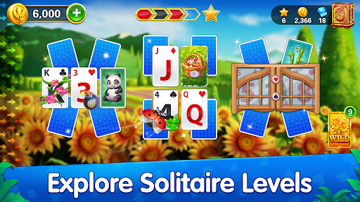 Solitaire Tripeaks : Blooming ekran görüntüsü
