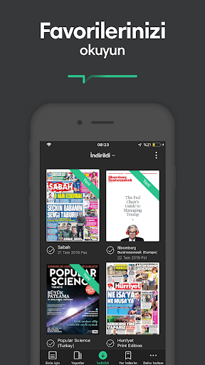 PressReader ekran görüntüsü