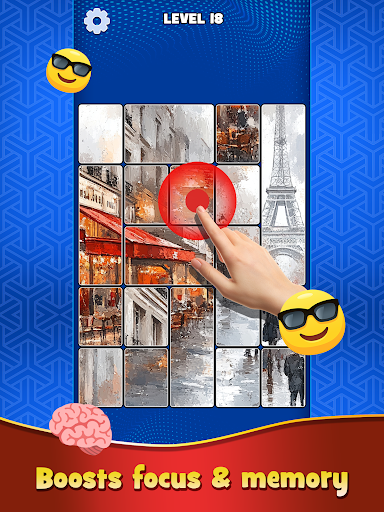 Jigsaw Solitaire Cafe Puzzles ekran görüntüsü