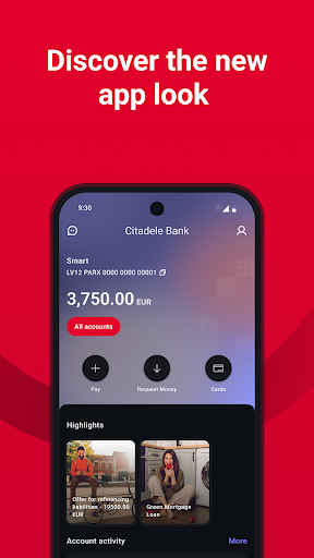 Citadele Bank ekran görüntüsü