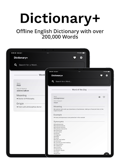 Dictionary+ - Words & Phrases ekran görüntüsü