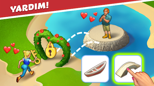 Park Town:Match 3 Puzzles oyun ekran görüntüsü