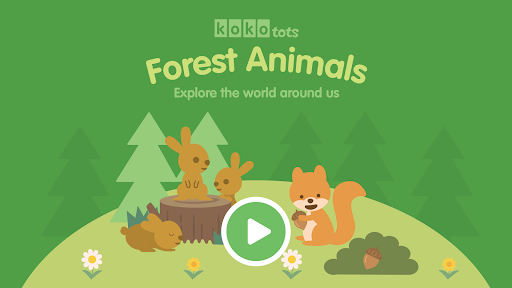 Learn Forest Animals for Kids ekran görüntüsü