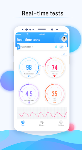 Oximeter-H ekran görüntüsü