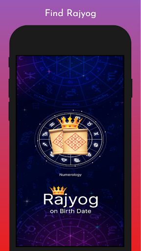 Numerology - Find Rajyog - DOB ekran görüntüsü