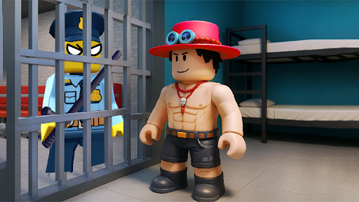 Prison Blox: Obby 3D Parkour ekran görüntüsü