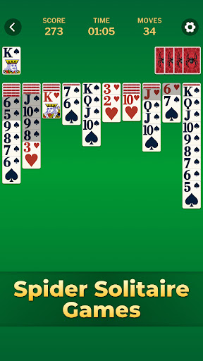 Örümcek Solitaire Oyunları ekran görüntüsü