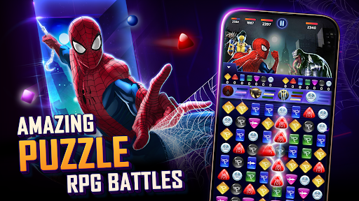 MARVEL Puzzle Quest: Hero RPG ekran görüntüsü