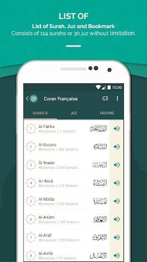 Quran French ekran görüntüsü