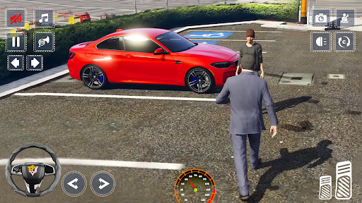 Real School Car Game Driving ekran görüntüsü