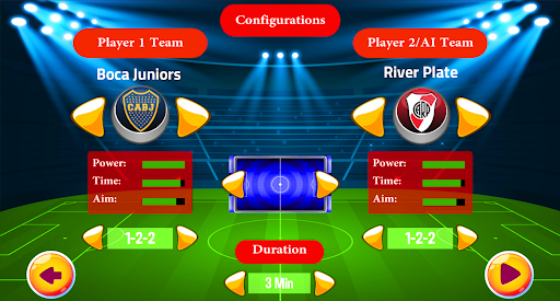 Superliga Argentina juego ekran görüntüsü
