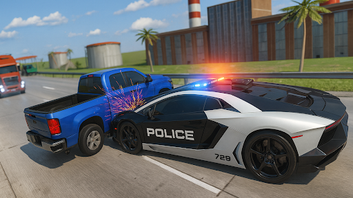 Police Car Traffic ekran görüntüsü