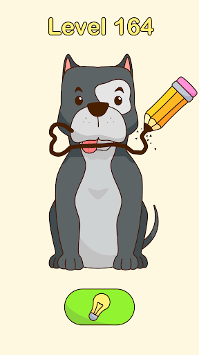 Draw One Puzzle: Brain Check ekran görüntüsü
