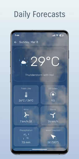 Daily Weather+ ekran görüntüsü