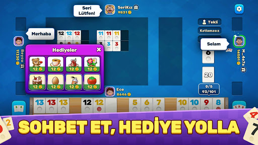 Vuvy 101 Yüzbir Okey ekran görüntüsü