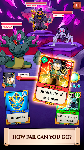 Card Guardians Roguelike Games ekran görüntüsü