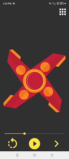 Fidget Spinner Sonsuz Döndürme ekran görüntüsü