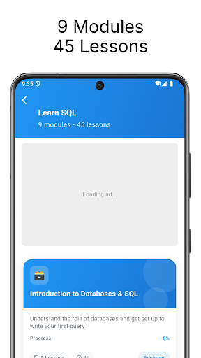 Learn SQL ekran görüntüsü