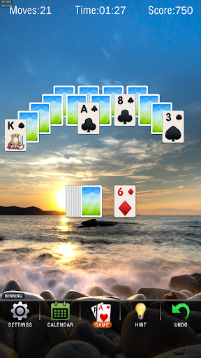 Solitaire Tripeaks ekran görüntüsü