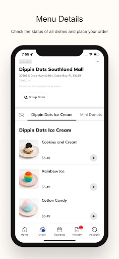 Dippin Dots ekran görüntüsü