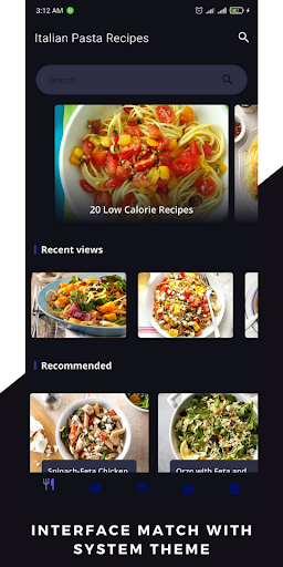 Pasta Recipes: Italian Dishes ekran görüntüsü