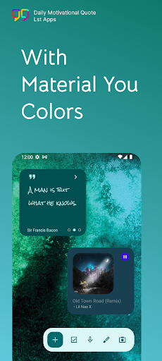 Daily Quotes Widget And Status ekran görüntüsü