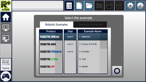 R+m.Task 2.0 (ROBOTIS) ekran görüntüsü