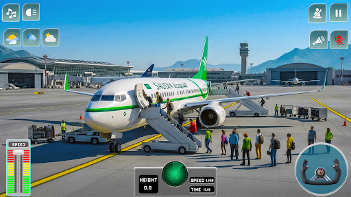 Airplane Flight Game Offline ekran görüntüsü