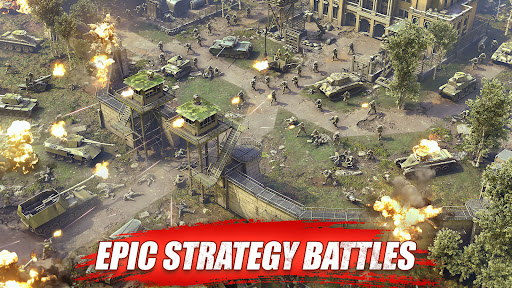 Heroes of War: WW2 Idle RPG ekran görüntüsü