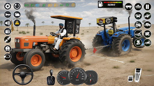 Indian Tractor Farming Game 3D ekran görüntüsü