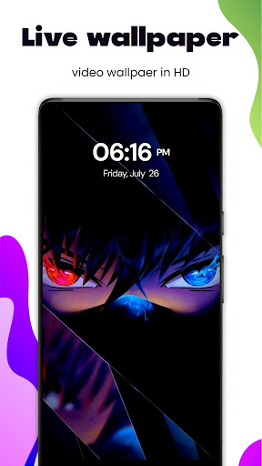 Funky Smiles Live Wallpaper ekran görüntüsü