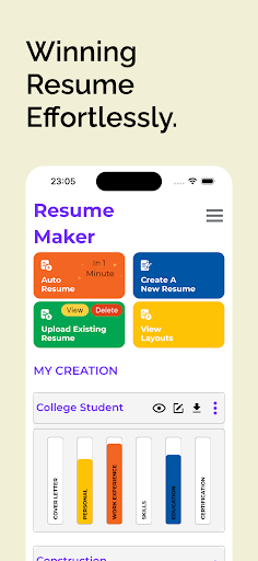 Ai Resume - Smart CV maker ekran görüntüsü