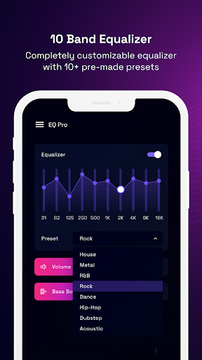 Volume Booster - Equalizer Pro ekran görüntüsü