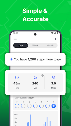 Step Tracker Launcher ekran görüntüsü