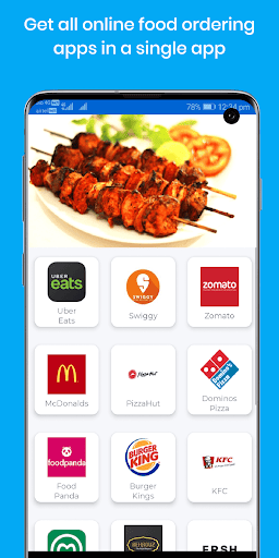 Order Food Online ekran görüntüsü