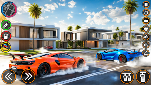 Ultimate Car Drift Racing 3D ekran görüntüsü