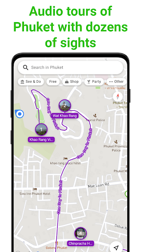 Phuket Tour Guide:SmartGuide ekran görüntüsü