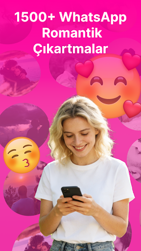 Romantik Çıkartmalar-WASticker ekran görüntüsü