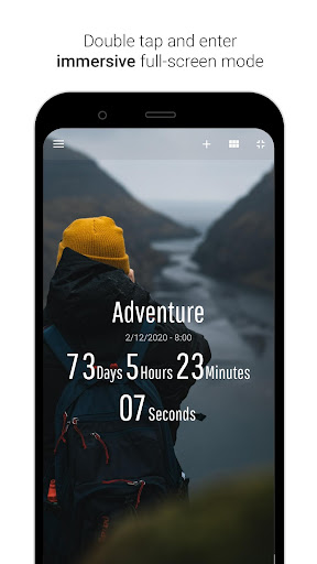 Time Until: Countdowns, Widget ekran görüntüsü