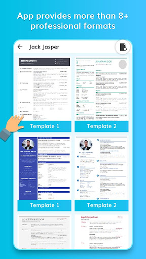 CV: Professional Resume Maker ekran görüntüsü