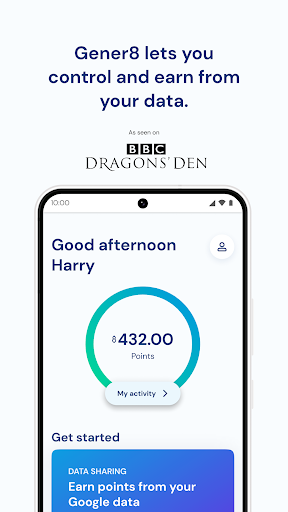 Gener8 - Earn From Your Data ekran görüntüsü