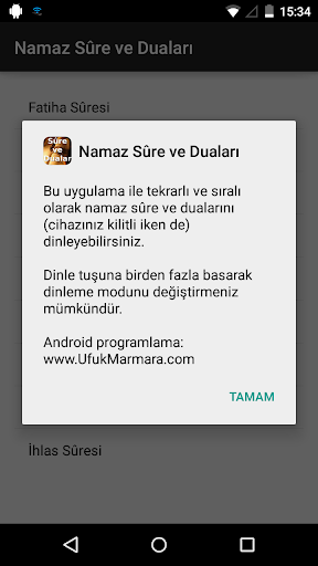 Namaz Sure ve Duaları ekran görüntüsü