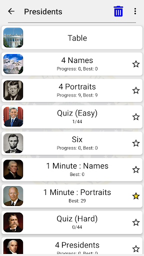 US Presidents and History Quiz ekran görüntüsü
