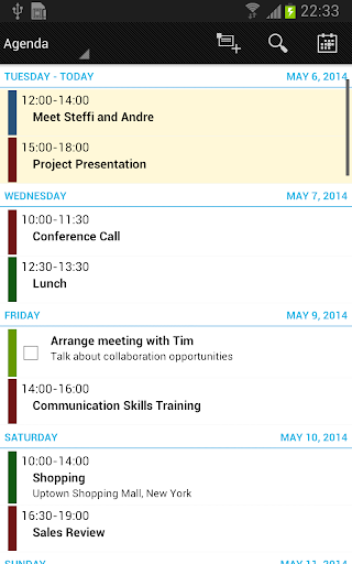 Business Calendar Pro ekran görüntüsü