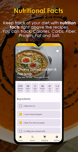 Soup Recipes Offline ekran görüntüsü