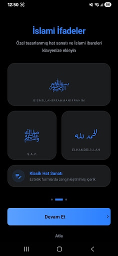 Osmanlıca Klavye ekran görüntüsü